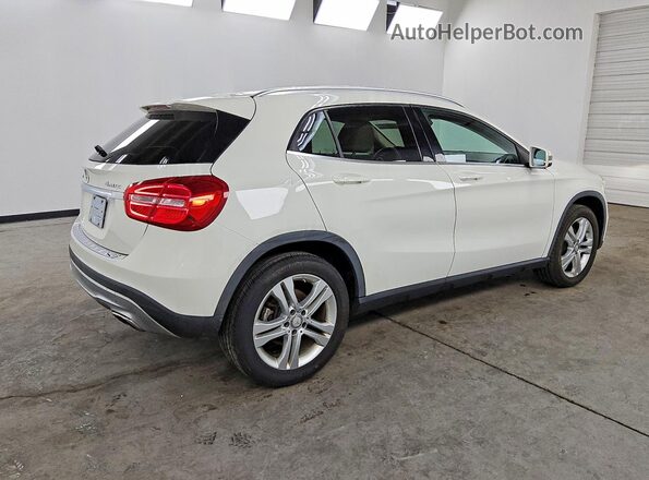 WDCTG4GB5HJ351638 2017 MERCEDES-BENZ GLA White წინა მარჯვენა