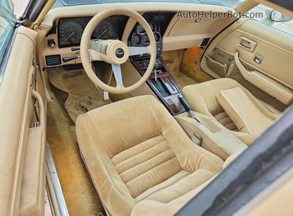 1Z8789S403398 1979 CHEVROLET CORVETTE Tan Widok zestawu wskaźników