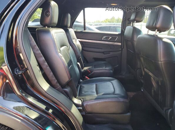 1FM5K8GT9HGB03222 2017 FORD EXPLORER Черный Вид подкапотного пространства
