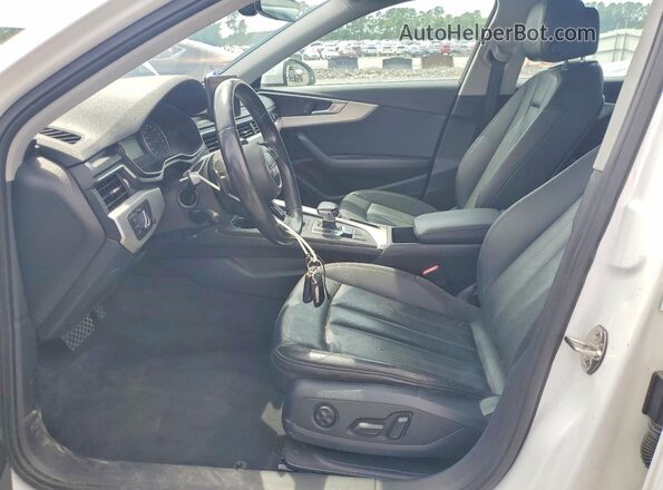 WAUANAF47HN002698 2017 AUDI A4 White Dashboard view