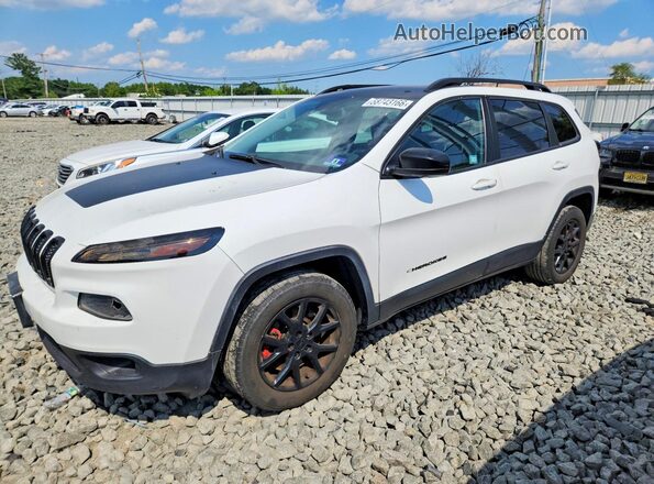 1C4PJLCB1HW518220 2017 JEEP CHEROKEE White Trasero izquierdo