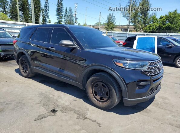 1FM5K8AB5NGC23658 2022 FORD EXPLORER Black წინა ხედი