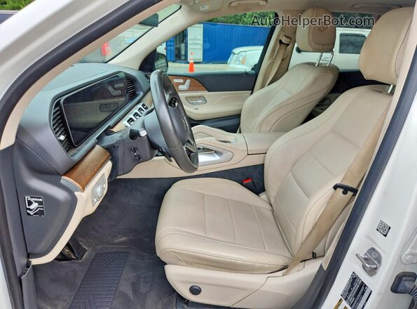 4JGFB4JB8LA230665 2020 MERCEDES-BENZ GLE White Widok deski rozdzielczej
