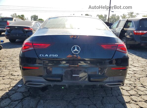 W1K5J4GB0LN104115 2020 MERCEDES-BENZ CLA-CLASS Black წინა სალონის ხედი