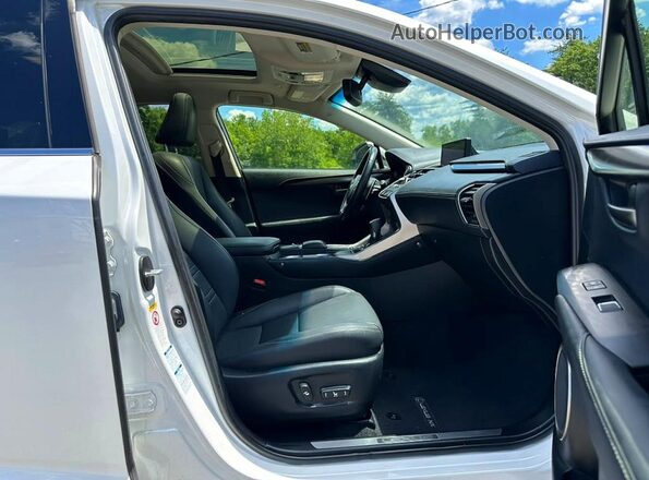 JTJBARBZ4K2179699 2019 LEXUS NX White Widok zestawu wskaźników