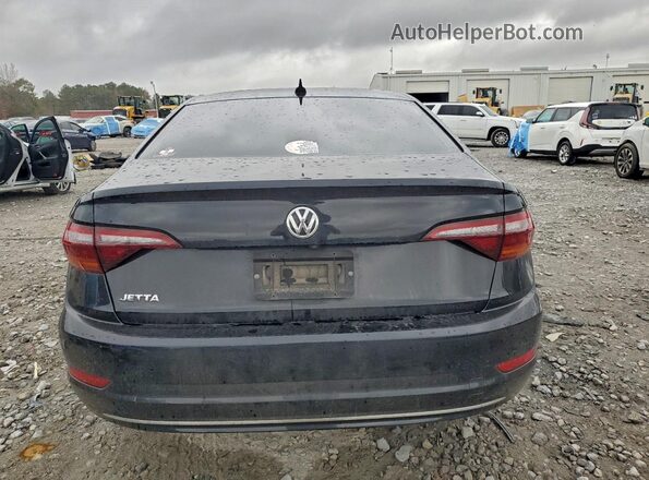 3VWE57BU9KM101471 2019 VOLKSWAGEN JETTA Black Widok wnętrza z przodu