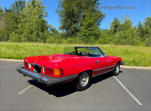 10704412028692 1976 MERCEDES-BENZ SL-CLASS Red 