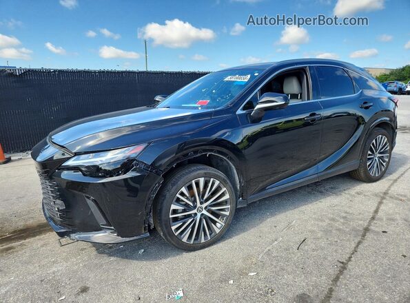 JTJCHMAA6P2006031 2023 LEXUS RX Черный Задняя левая четверть
