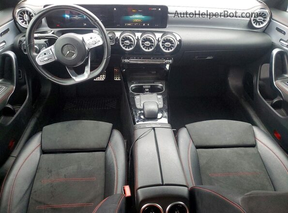 W1K5J4GB0MN211005 2021 MERCEDES-BENZ CLA-CLASS Red Вид панелі приладів