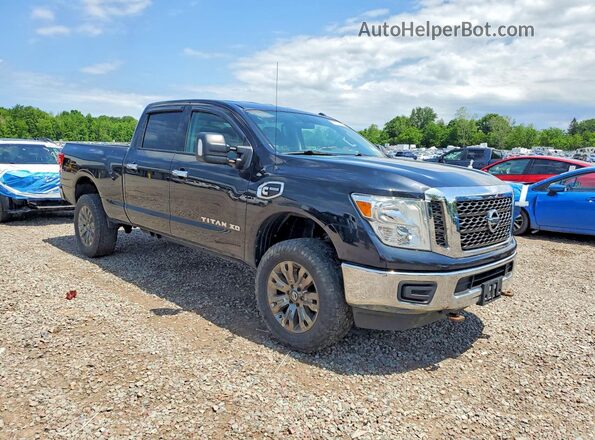 1N6BA1F35HN575249 2017 NISSAN TITAN Черный Вид спереди