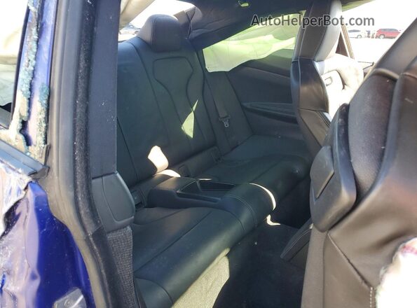 WBS3S7C53KAC09474 2019 BMW M4 Синий Вид задней части салона