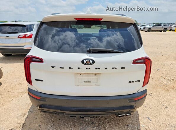 5XYP5DHC7LG044887 2020 KIA TELLURIDE Белый Вид салона спереди