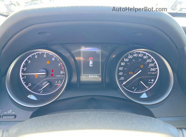4T1G11AK0RU191485 2024 TOYOTA CAMRY Silver ხელსაწყოთა პანელის ხედი