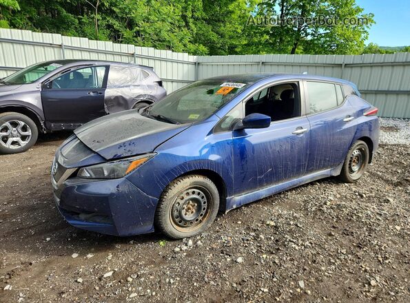 1N4AZ1BV4MC554726 2021 NISSAN LEAF Синий 