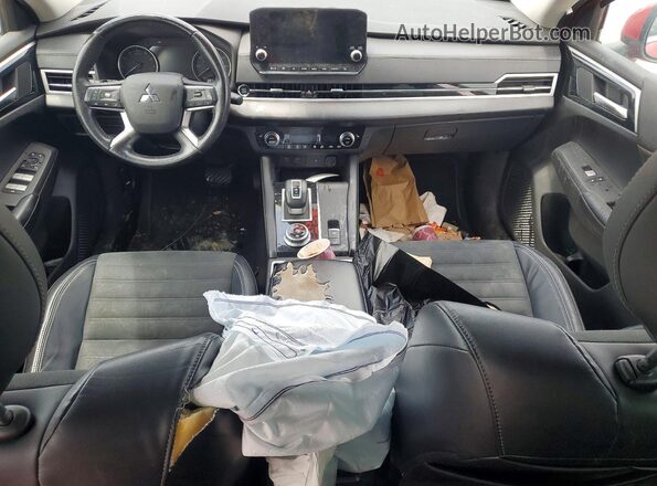 JA4J4UA89NZ016876 2022 MITSUBISHI OUTLANDER Red 