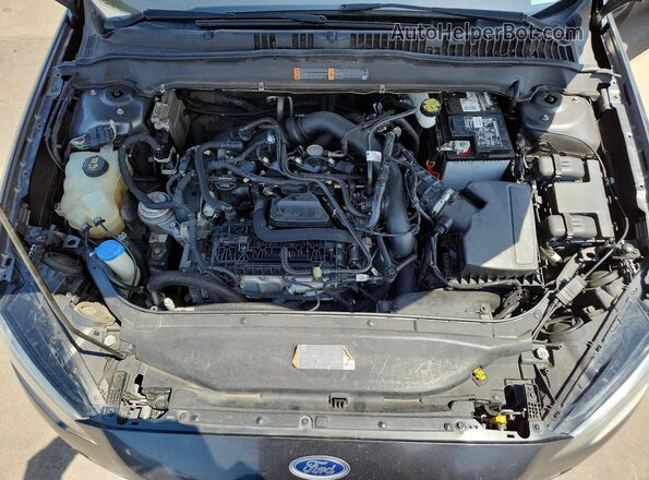 3FA6P0HD1LR168317 2020 FORD FUSION Gray Вид підкапотного простору