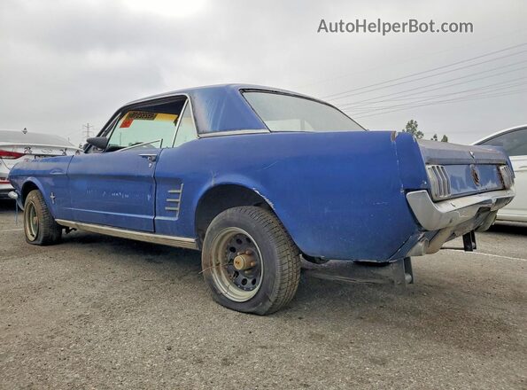 6R07C133952 1966 FORD MUSTANG Синий 