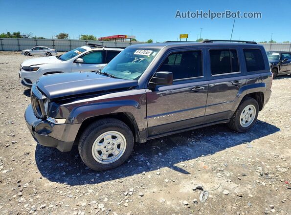1C4NJPBB4GD601473 2016 JEEP PATRIOT Gray 