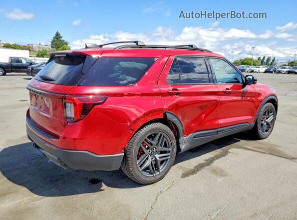 1FMUK7KH0SGC63697 2025 FORD EXPLORER Red 