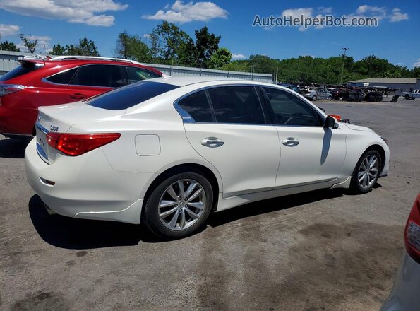 JN1EV7AR7GM343312 2016 INFINITI Q50 White წინა მარჯვენა