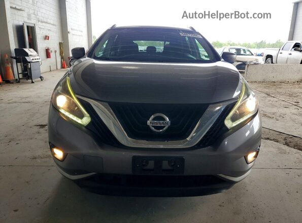 5N1AZ2MG7JN123095 2018 NISSAN MURANO Gray 