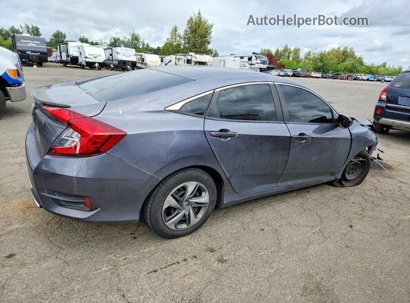 2HGFC2F62KH533816 2019 HONDA CIVIC Gray Przód prawy