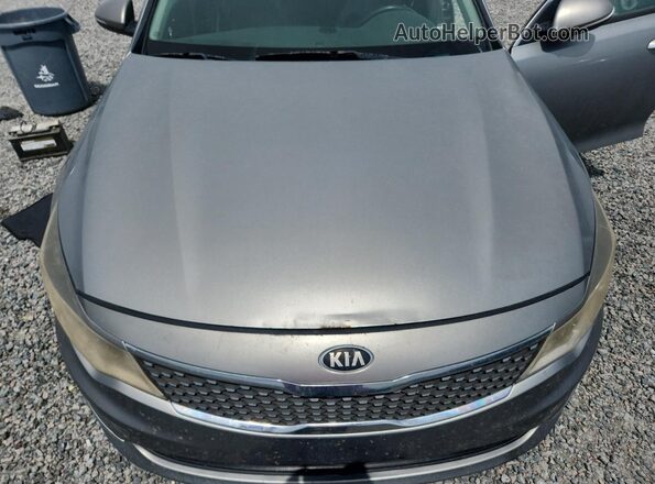 5XXGU4L37GG106230 2016 KIA OPTIMA Gray 