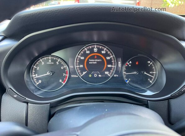 7MMVABDM7SN381976 2025 MAZDA CX-5 Серый Вид щитка приборов