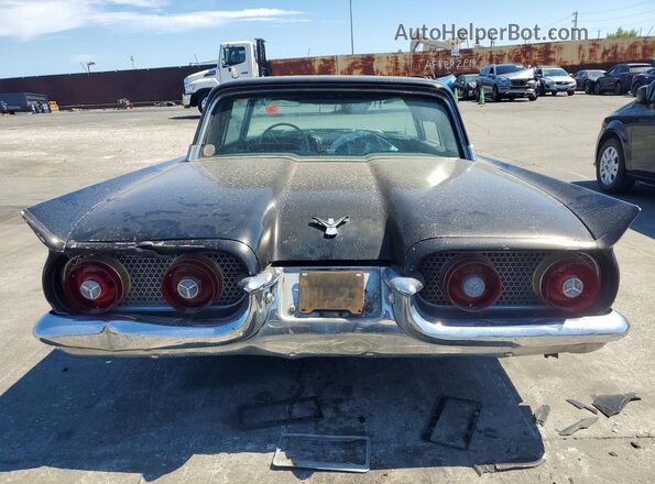 H8YH125786 1958 FORD THUNDERBIRD Black 