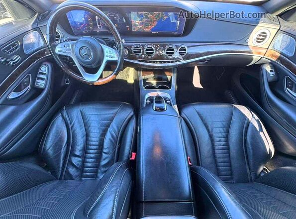 WDDUG8GB2LA526654 2020 MERCEDES-BENZ S Black Вид щитка приладів