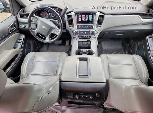1GNSCBKC7KR125103 2019 CHEVROLET TAHOE Black Սարքավորումների վահանակի տեսք