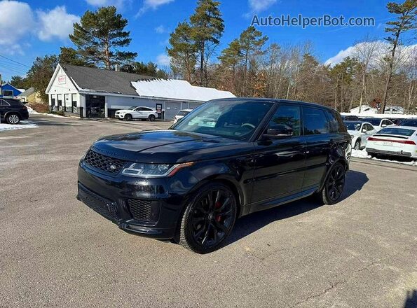SALWS2SU1KA866425 2019 LAND ROVER RANGE ROVER Black Rear left
