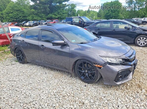2HGFC1E56HH704482 2017 HONDA CIVIC Gray 