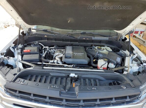 3GCPWCETXLG255630 2020 CHEVROLET SILVERADO Белый Вид подкапотного пространства