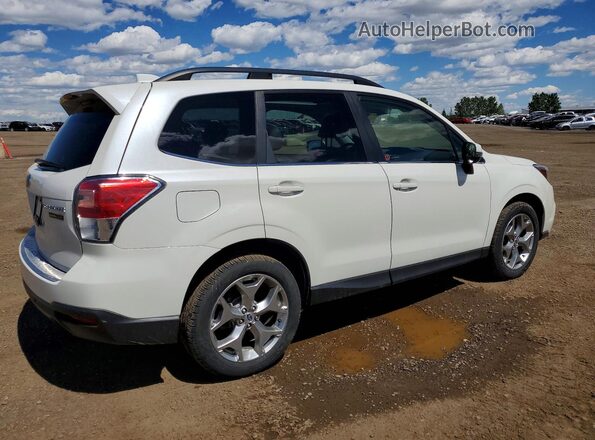 JF2SJEWC4JH437668 2018 SUBARU FORESTER White Front right