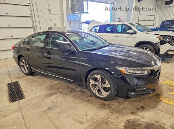 1HGCV1F4XJA110534 2018 HONDA ACCORD Black 