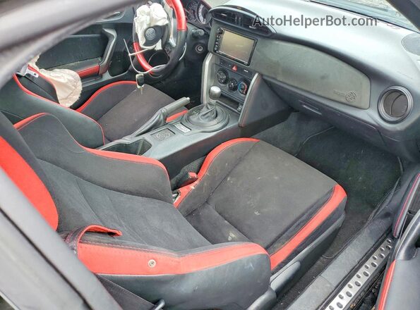 JF1ZNAA1XH8702447 2017 TOYOTA 86 Black Vista del cuadro de instrumentos