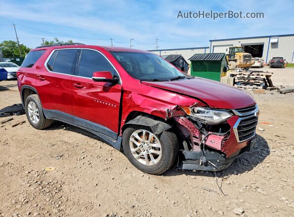 1GNERGKW2LJ241117 2020 CHEVROLET TRAVERSE Red 