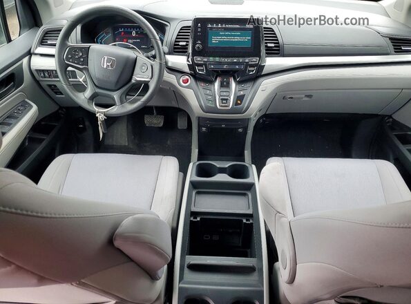 5FNRL6H4XLB504750 2020 HONDA ODYSSEY Gray Առջևի վահանակի տեսք