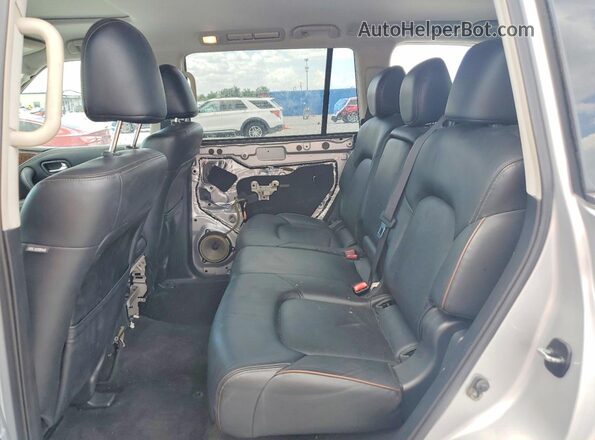 JN8AY2ND4LX016688 2020 NISSAN ARMADA Silver Вид підкапотного простору