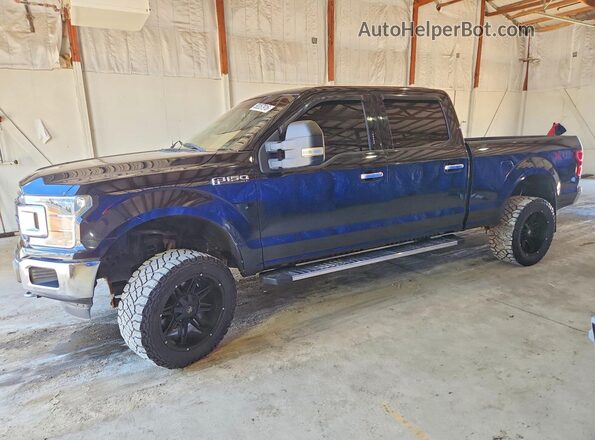 1FTFW1EGXJFB91624 2018 FORD F150 Black Rear left