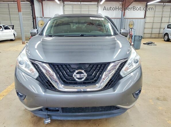 5N1AZ2MH0JN106485 2018 NISSAN MURANO Gray Rear view