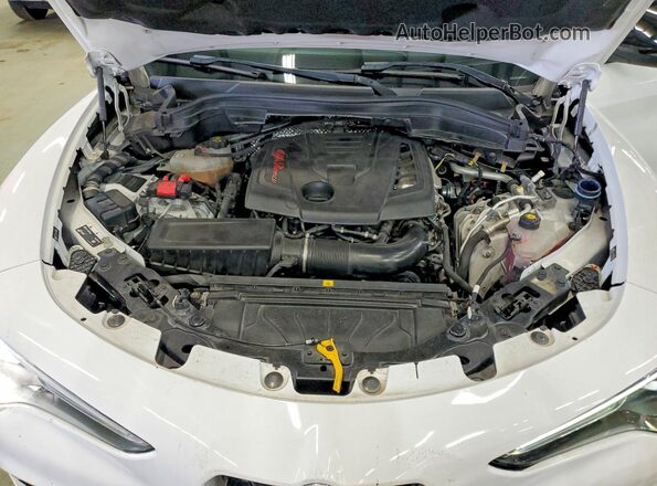 ZASPAJAN1N7D47094 2022 ALFA ROMEO STELVIO White Widok naklejki z numerem VIN