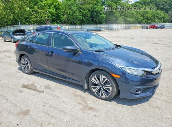 JHMFC1F85JX007960 2018 HONDA CIVIC Серый Вид спереди
