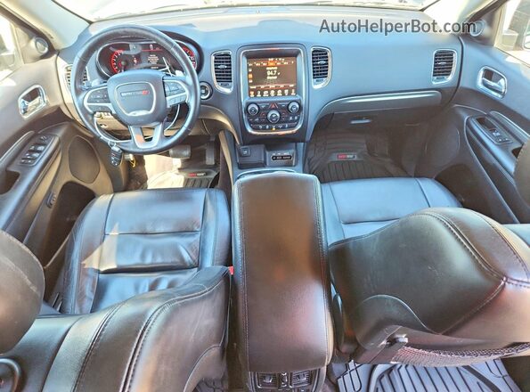 1C4RDJDG8HC847870 2017 DODGE DURANGO Gray Вид щитка приладів