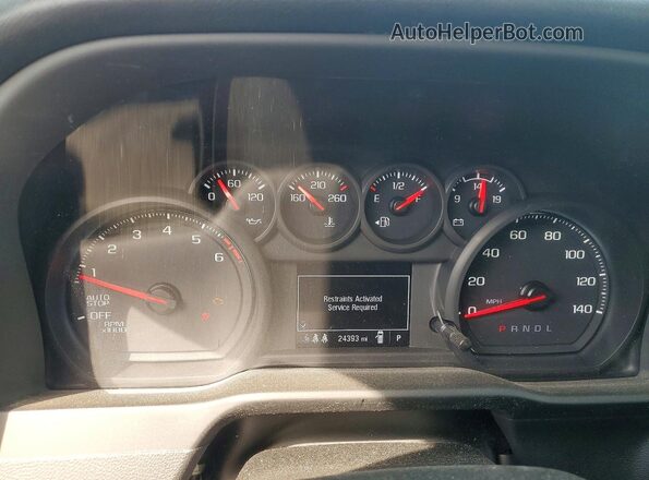 1GCRDBEK9RZ148285 2024 CHEVROLET SILVERADO Gray Հետևի նստատեղերի տեսք