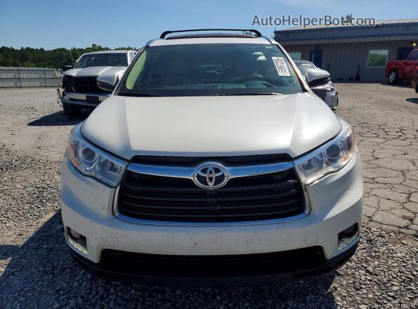 5TDYKRFH4GS162462 2016 TOYOTA HIGHLANDER Белый 