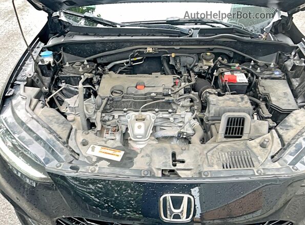 3CZRZ2H77RM106508 2024 HONDA HR-V Черный Вид панели приборов