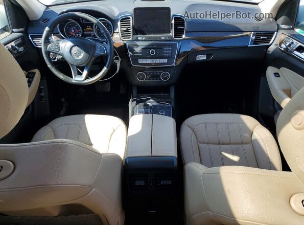 4JGDF6EE7HA789269 2017 MERCEDES-BENZ GLS-CLASS White Instrument cluster view