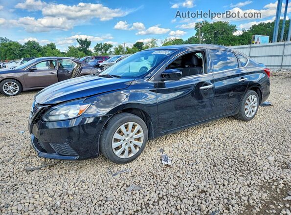 3N1AB7AP2HY391708 2017 NISSAN SENTRA Black 